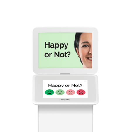 HappyOrNot; AHappyCompany; Customer Satisfaction; NPS; Μετρηση Ικανοποιησης Πελατη